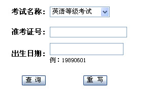 20109¹Ӣ￼Գɼѯ