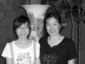 吉林2010年高考理科状元程思佳和母亲 吉林2010年高考理科状元程思佳和母亲