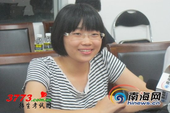 海南考生满分夺全省理科状元 综合成绩900分