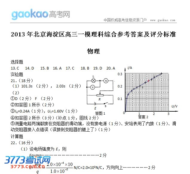 2013һģ⣺۴