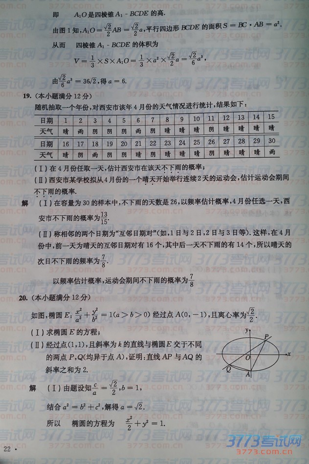 2015߿ѧĿ⼰𰸷