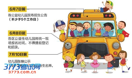 成都城区134所公益幼儿园6月7日前发招生公告