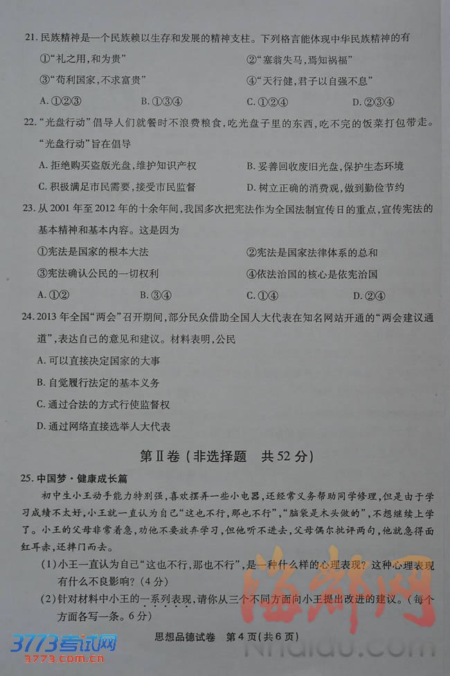 2013긣п˼ƷԾ