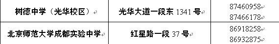 成都公布第三批次11所学校小升初计划 成都公布第三批次11所学校小升初计划